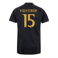 Real Madrid Federico Valverde #15 Tredjedrakt 2023-24 Kortermet
